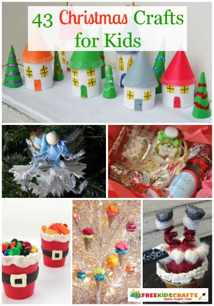 43 Christmas Crafts for Kids
