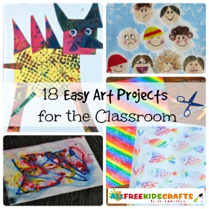 18 Easy Art Projects for the Classroom