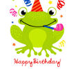 Have a Hoppy Birthday Card | AllFreeKidsCrafts.com