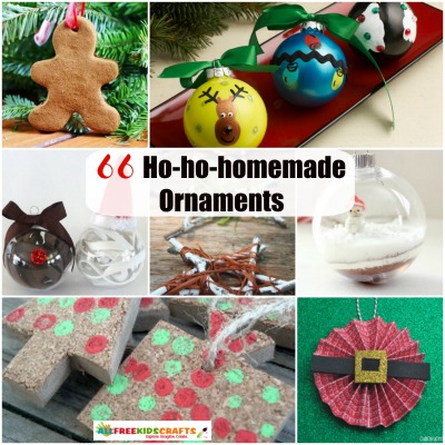 66 Ho-ho-homemade Ornaments: Decorate Your Tree With Kids' Christmas ...