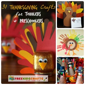 31 Thanksgiving Crafts for Toddlers + Preschool Thanksgiving Crafts ...